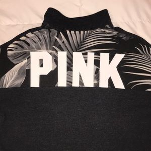 VS Pink Quarter Zip Sweathshirt